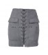 Suede skirt