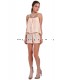 Coral playsuit