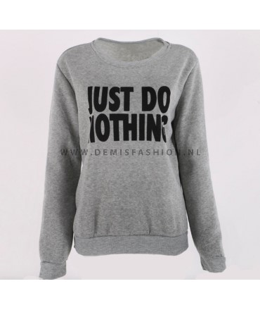 Just do nothing sweater