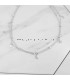 Ster/maan ketting set