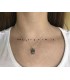 Uil ketting zilverkleurig