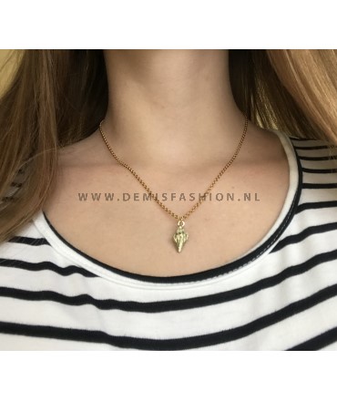Ketting groene schelp 2