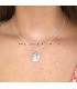 Bloem munt ketting Samira