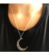 Halve maan ketting Noa