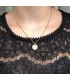Munt ketting Melissa