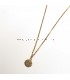 Munt ketting Melissa