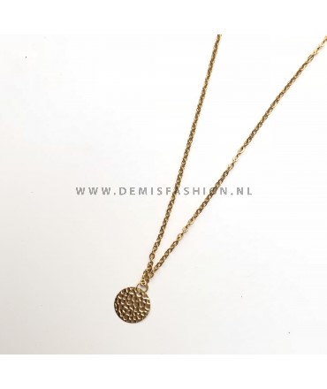 Munt ketting Melissa