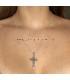 Kruis ketting Saskia